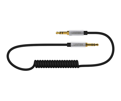 Kabel i złączka UNITEK Kabel Jack 3.5mm - Jack 3.5mm 1,5m Y-C922ABK